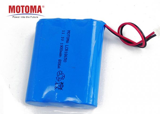 11.1V lithium Ion Cylindrical Battery, 18650 paquets de batterie rechargeable pour Toy Car 1