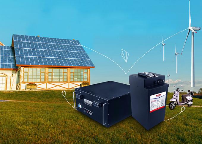 batterie de 12.8V 50Ah 100Ah 200Ah LiFePO4 pour l'&eacute;clairage solaire 1