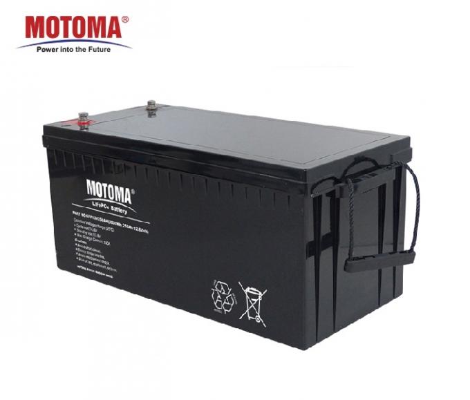 batteries profondes de cycle de 12V 200Ah LiFePO4 MOTOMA pour le rv 0