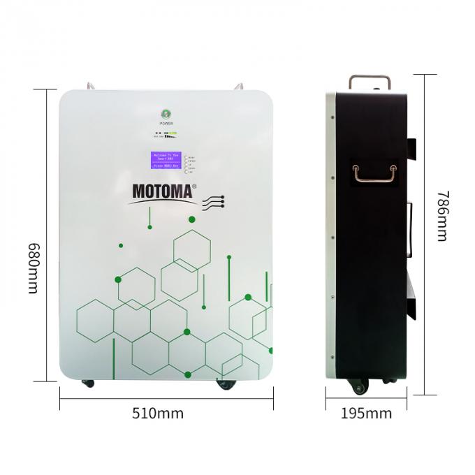 Paquet de batterie de Bluetooth 48V 200Ah LiFePO4 pour le syst&egrave;me &agrave; &eacute;nergie solaire 0