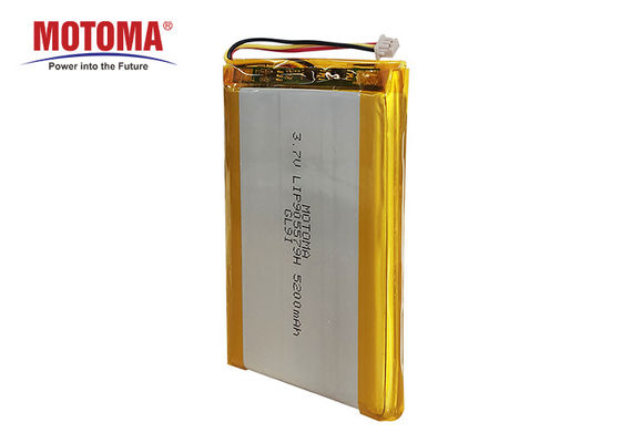 Batterie de traqueur de GPS de moto, batteries de 3.7V 5200mah Lipo