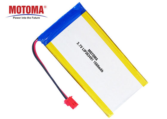 batterie profonde de cycle de lithium de 3.7V 1560mAh, lithium Ion Battery For Iot d'UL
