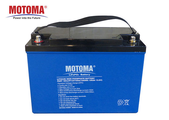 Batterie exempte d'entretien de SMF UPS, batterie au lithium de l'énergie 12V/100Ah solaire pour UPS, systèmes solaires, kits solaires