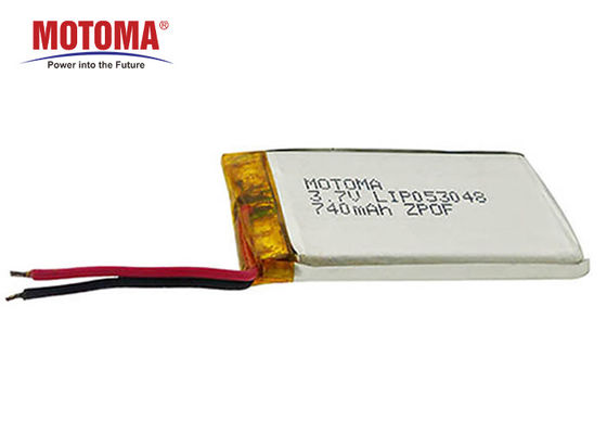 500 batterie de Lipo de lithium des périodes 740mAh écologique avec le PCM et le connecteur