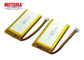 Batterie de densité de haute énergie de la batterie 3.7V 2800mah de Lipolymer