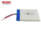 batterie de 3.7V 710mah pour le certificat portable du dispositif IEC62133