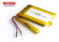 Lithium ultra mince Ion Battery 400mah pour le dispositif solitaire de travailleur