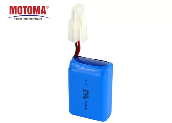 résistance interne de capacité élevée de batterie de machine de position de 7.4V 1500mah basse